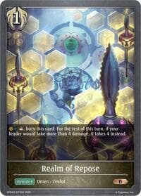 Realm of Repose - GFD02: Treacherous Ambitions - Shadowverse: Evolve card