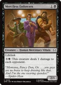 Merciless Enforcers - Marvel's Spider-Man - Magic: The Gathering card
