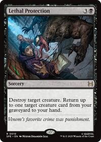 Lethal Protection - Marvel's Spider-Man: Eternal-Legal - Magic: The Gathering card