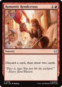 Romantic Rendezvous - Marvel's Spider-Man - Magic: The Gathering card