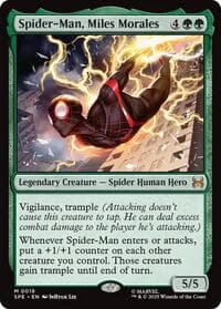 Spider-Man, Miles Morales - Marvel's Spider-Man: Eternal-Legal - Magic: The Gathering card
