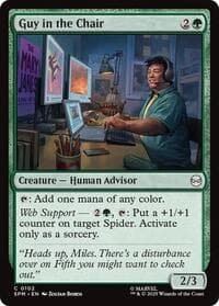 Guy in the Chair - Marvel's Spider-Man - Magic: The Gathering card