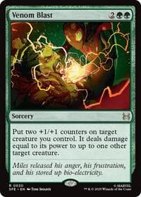 Venom Blast - Marvel's Spider-Man: Eternal-Legal - Magic: The Gathering card
