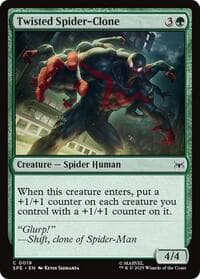 Twisted Spider-Clone - Marvel's Spider-Man: Eternal-Legal - Magic: The Gathering card