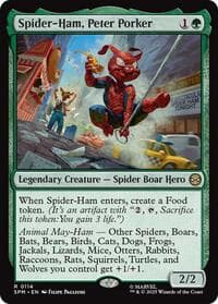 Spider-Ham, Peter Porker - Marvel's Spider-Man - Magic: The Gathering card
