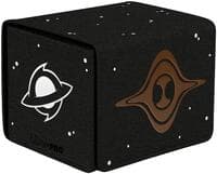 Edge of Eternities - Alcove Edge Deck Box with Interior Printing: Black Mythic for Magic: The Gathering - Ultra Pro Deck Boxes - Deck Boxes card