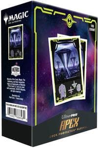 Edge of Eternities - APEX Deck Protector Sleeves for Magic: The Gathering - Black Mythic (105-pack) - Ultra Pro Card Sleeves - Card Sleeves card