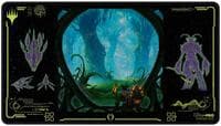 Edge of Eternities Holofoil Playmat - Green Mythic for Magic: The Gathering - Ultra Pro Playmats - Playmats card