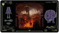 Edge of Eternities Holofoil Playmat - Red Mythic for Magic: The Gathering - Ultra Pro Playmats - Playmats card