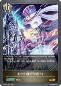 Hare of Illusions - GFD01: Luxheart Legends - Shadowverse: Evolve card