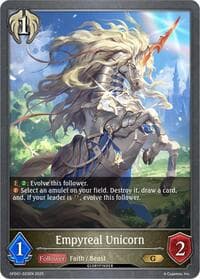 Empyreal Unicorn - GFD01: Luxheart Legends - Shadowverse: Evolve card