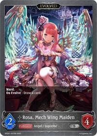 Rosa, Mech Wing Maiden (Evolved) - GFD01: Luxheart Legends - Shadowverse: Evolve card
