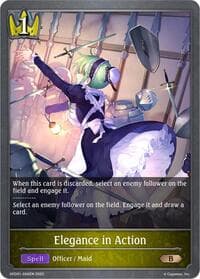 Elegance in Action - GFD01: Luxheart Legends - Shadowverse: Evolve card