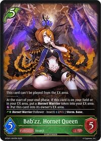 Bab'zz, Hornet Queen - GFD01: Luxheart Legends - Shadowverse: Evolve card