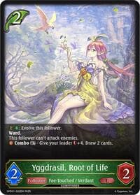 Yggdrasil, Root of Life - GFD01: Luxheart Legends - Shadowverse: Evolve card