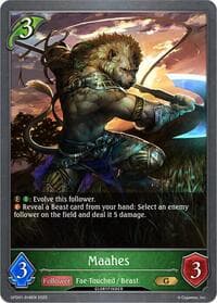 Maahes - GFD01: Luxheart Legends - Shadowverse: Evolve card