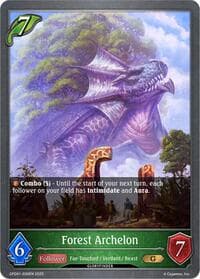 Forest Archelon - GFD01: Luxheart Legends - Shadowverse: Evolve card