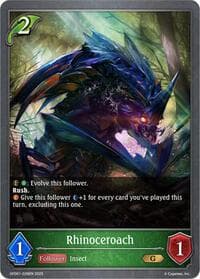 Rhinoceroach - GFD01: Luxheart Legends - Shadowverse: Evolve card