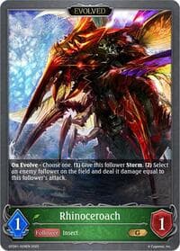 Rhinoceroach (Evolved) - GFD01: Luxheart Legends - Shadowverse: Evolve card