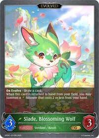Slade, Blossoming Wolf (Evolved) - GFD01: Luxheart Legends - Shadowverse: Evolve card