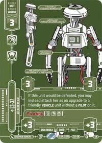 L3-37 - Get Out Of My Seat - 2025 Convention Exclusive - Star Wars: Unlimited card