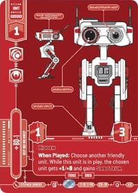 BD-1 - Beep Boo Boo Bweep - 2025 Convention Exclusive - Star Wars: Unlimited card