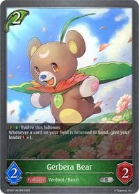 Gerbera Bear - GFD01: Luxheart Legends - Shadowverse: Evolve card