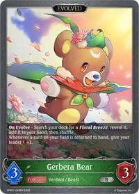 Gerbera Bear (Evolved) - GFD01: Luxheart Legends - Shadowverse: Evolve card