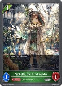 Michelle, the Mind Reader - GFD01: Luxheart Legends - Shadowverse: Evolve card