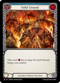 Solid Ground - Mastery Pack Guardian - Flesh and Blood TCG card