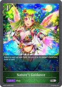 Nature's Guidance - GFD01: Luxheart Legends - Shadowverse: Evolve card
