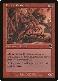 Cavern Crawler - Mercadian Masques - Magic: The Gathering card