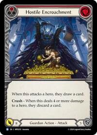 Hostile Encroachment - Mastery Pack Guardian - Flesh and Blood TCG card