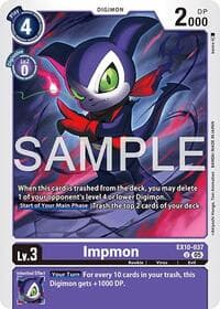 Impmon - Sinister Order - Digimon Card Game card