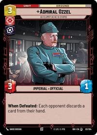 Admiral Ozzel - As Clumsy as He Is Stupid - Intro Battle: Hoth - Star Wars: Unlimited card