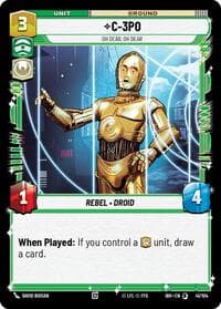 C-3PO - Oh Dear, Oh Dear (41/104) - Intro Battle: Hoth - Star Wars: Unlimited card
