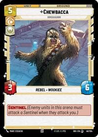 Chewbacca - Rrruuuurrr (46/104) - Intro Battle: Hoth - Star Wars: Unlimited card