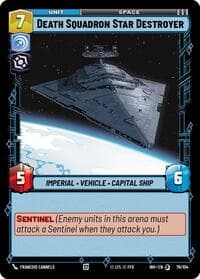 Death Squadron Star Destroyer - Intro Battle: Hoth - Star Wars: Unlimited card