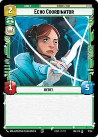 Echo Coordinator - Intro Battle: Hoth - Star Wars: Unlimited card