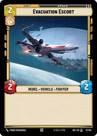 Evacuation Escort - Intro Battle: Hoth - Star Wars: Unlimited card