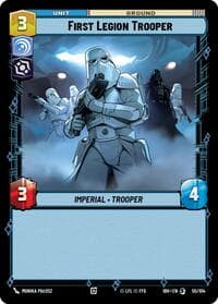 First Legion Trooper - Intro Battle: Hoth - Star Wars: Unlimited card