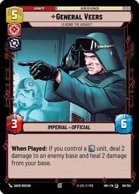 General Veers - Leading the Assault - Intro Battle: Hoth - Star Wars: Unlimited card