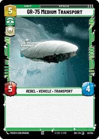 GR-75 Medium Transport (40/104) - Intro Battle: Hoth - Star Wars: Unlimited card