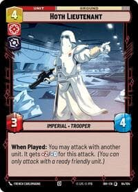 Hoth Lieutenant - Intro Battle: Hoth - Star Wars: Unlimited card
