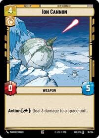 Ion Cannon - Intro Battle: Hoth - Star Wars: Unlimited card