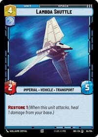 Lambda Shuttle (84/104) - Intro Battle: Hoth - Star Wars: Unlimited card