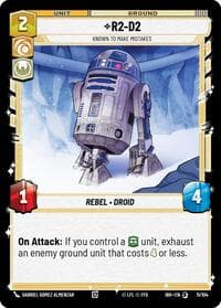 R2-D2 - Known to Make Mistakes - Intro Battle: Hoth - Star Wars: Unlimited card