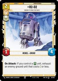 R2-D2 - Known to Make Mistakes (49/104) - Intro Battle: Hoth - Star Wars: Unlimited card
