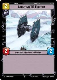 Scouting TIE Fighter (97/104) - Intro Battle: Hoth - Star Wars: Unlimited card