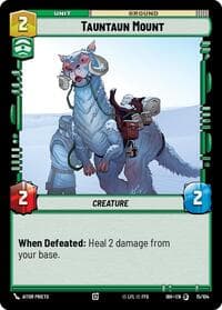 Tauntaun Mount - Intro Battle: Hoth - Star Wars: Unlimited card